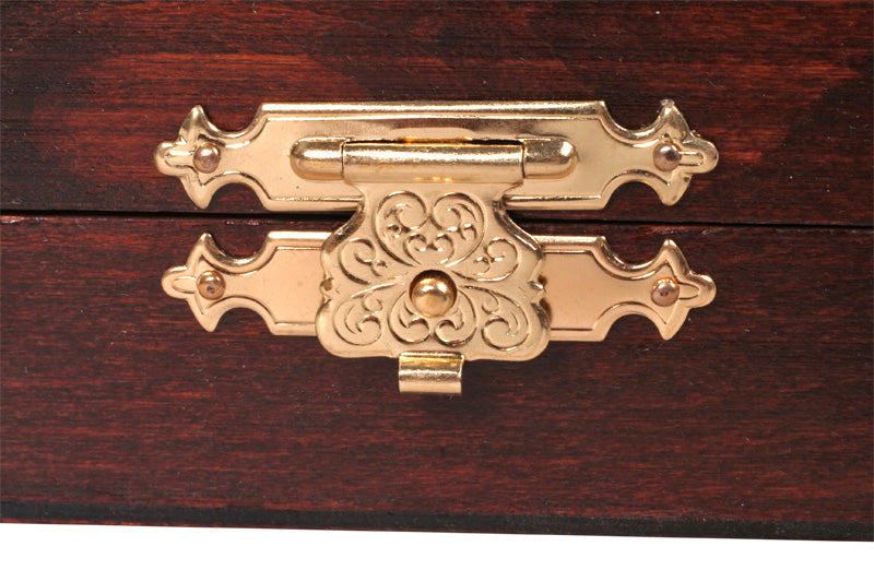 Piezas de ajedrez Staunton De Lux n.° 5 con caja de madera