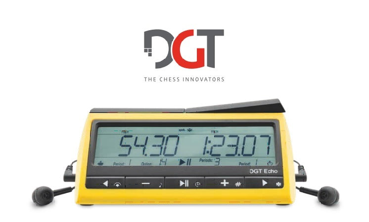 DGT Echo – Reloj de ajedrez parlante para jugadores ciegos y con discapacidad visual (aprobado por la FIDE)