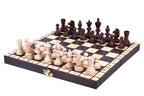 Minijuego de ajedrez olímpico con bandeja (Rey de 2,36 pulgadas)
