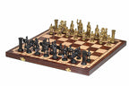 Juego de ajedrez espartano con piezas de plástico con peso de 4 pulgadas de tamaño King