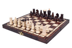 Juego de ajedrez Royal Maxi de 12,2 pulgadas con bandeja de inserción (Rey de 2,6 pulgadas)