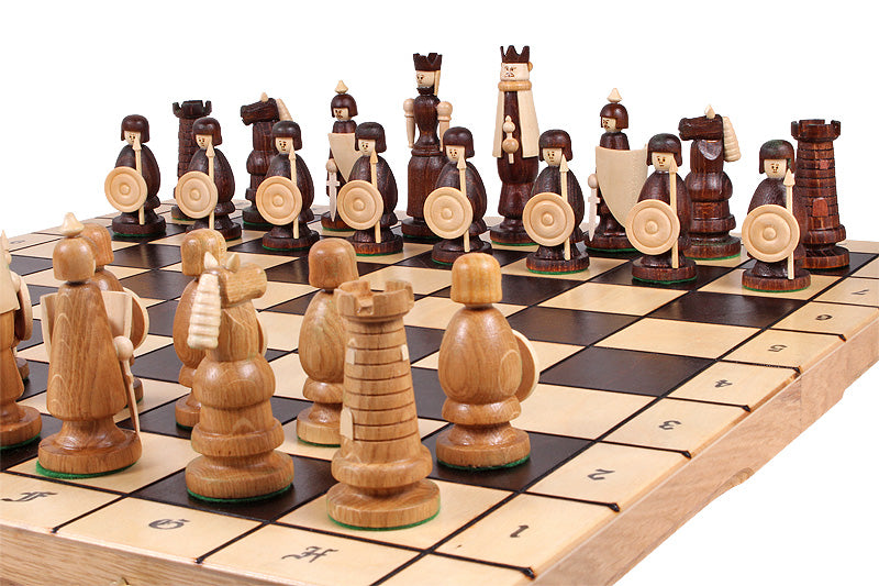 Juego de ajedrez Magnat con bandeja de inserción (4,72" King)