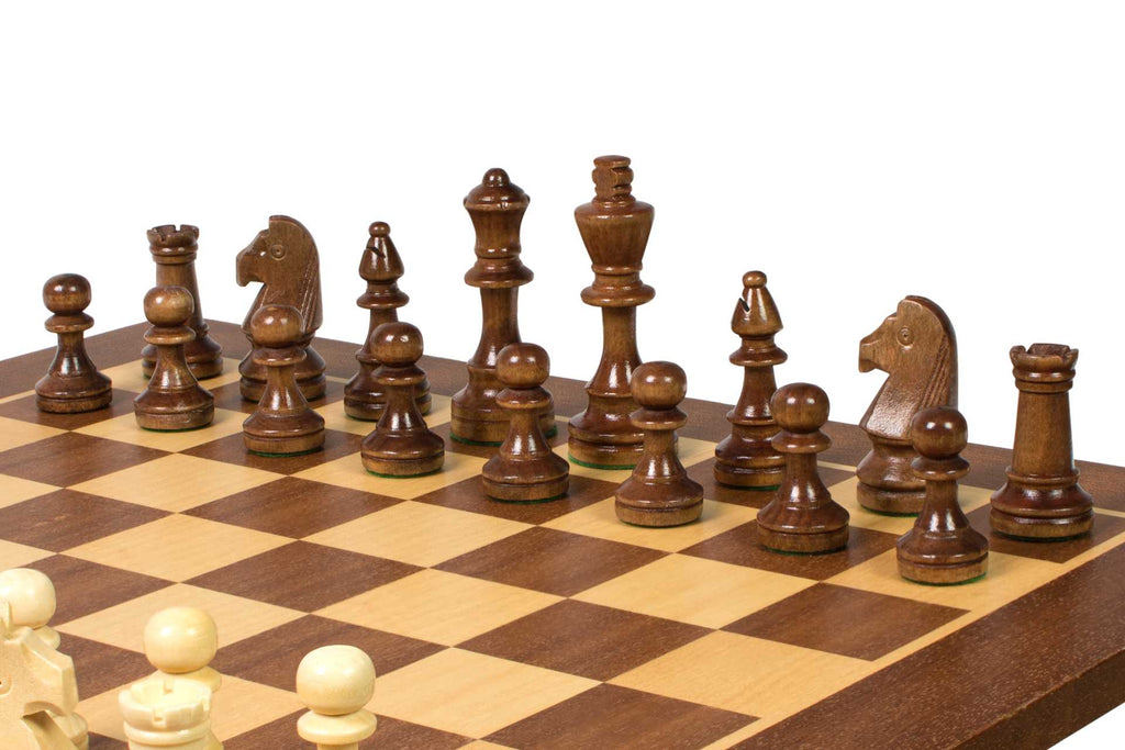Juego de ajedrez de torneo n.º 4 – Estilo Staunton (3,07 pulgadas, Rey)