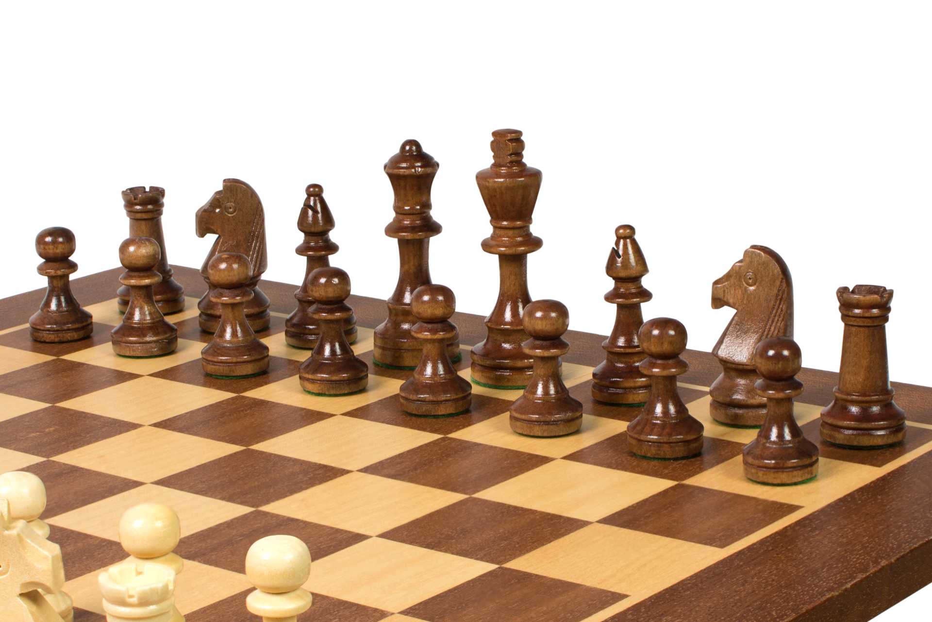 Juego de ajedrez de torneo n.º 4 – Estilo Staunton (3,07 pulgadas, Rey)