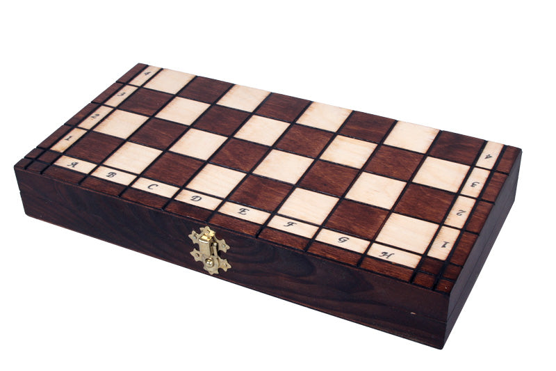 Juego de ajedrez Royal Maxi de 12,2 pulgadas con bandeja de inserción (Rey de 2,6 pulgadas)