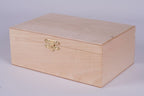 Caja de ajedrez de madera compatible con Staunton n.° 6, acabado oscuro