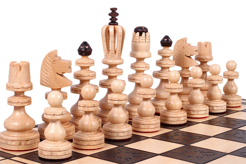 Juego de ajedrez decorativo romano de 21,7 pulgadas con almacenamiento (tamaño King de 5,5 pulgadas)
