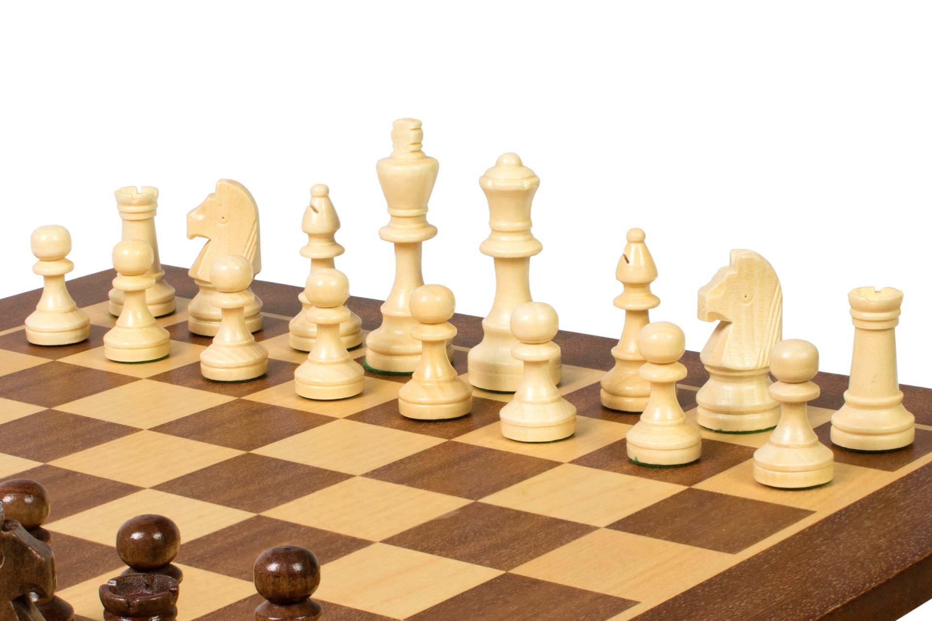 Juego de ajedrez de torneo n.º 4 – Estilo Staunton (3,07 pulgadas, Rey)