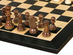 Juego de ajedrez de torneo n.° 4 – Estilo Staunton negro
