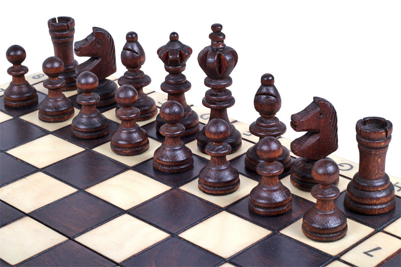 Minijuego de ajedrez olímpico con bandeja (Rey de 2,36 pulgadas)