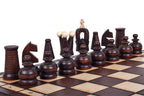 Juego de ajedrez Royal Maxi de 12,2 pulgadas con bandeja de inserción (Rey de 2,6 pulgadas)