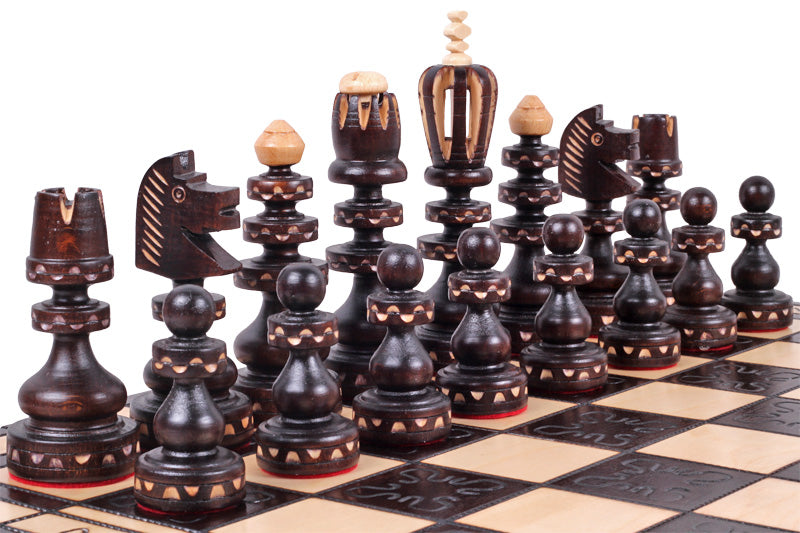 Juego de ajedrez decorativo romano de 21,7 pulgadas con almacenamiento (tamaño King de 5,5 pulgadas)