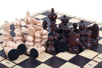 Minijuego de ajedrez olímpico con bandeja (Rey de 2,36 pulgadas)