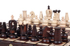 Juego de ajedrez Royal Maxi de 12,2 pulgadas con bandeja de inserción (Rey de 2,6 pulgadas)