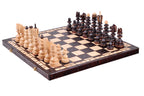 Juego de ajedrez decorativo romano de 21,7 pulgadas con almacenamiento (tamaño King de 5,5 pulgadas)