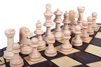 Juego de ajedrez de madera para tres jugadores, grande, 3,35 pulgadas, tamaño King