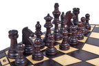 Juego de ajedrez de madera para tres jugadores, grande, 3,35 pulgadas, tamaño King