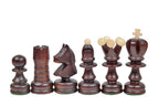 Juego de ajedrez grande Pearl con tablero de intarsia incrustado (Rey de 3,54 pulgadas)