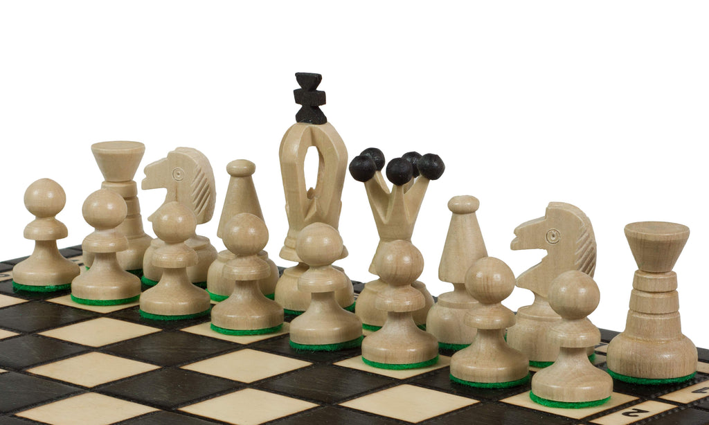 Juego de ajedrez de reyes pequeños de 12 pulgadas (rey de 2,56 pulgadas)