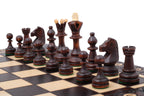 Juego de ajedrez Senator de 16 pulgadas con bandeja de inserción (tamaño King de 3,15 pulgadas)