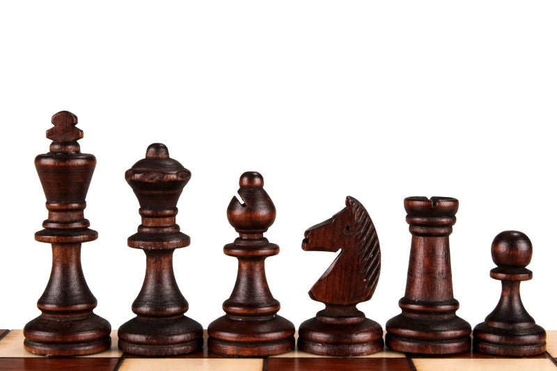 Juego de ajedrez magnético con bandeja de inserción (Rey de 2,64")
