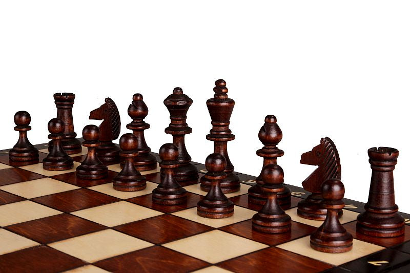 Juego de ajedrez magnético con bandeja de inserción (Rey de 2,64")