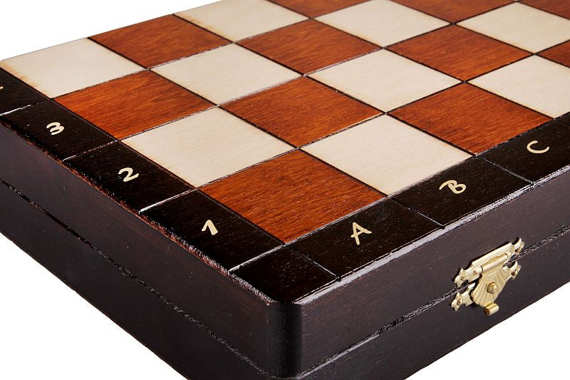 Juego de ajedrez magnético con bandeja de inserción (Rey de 2,64")