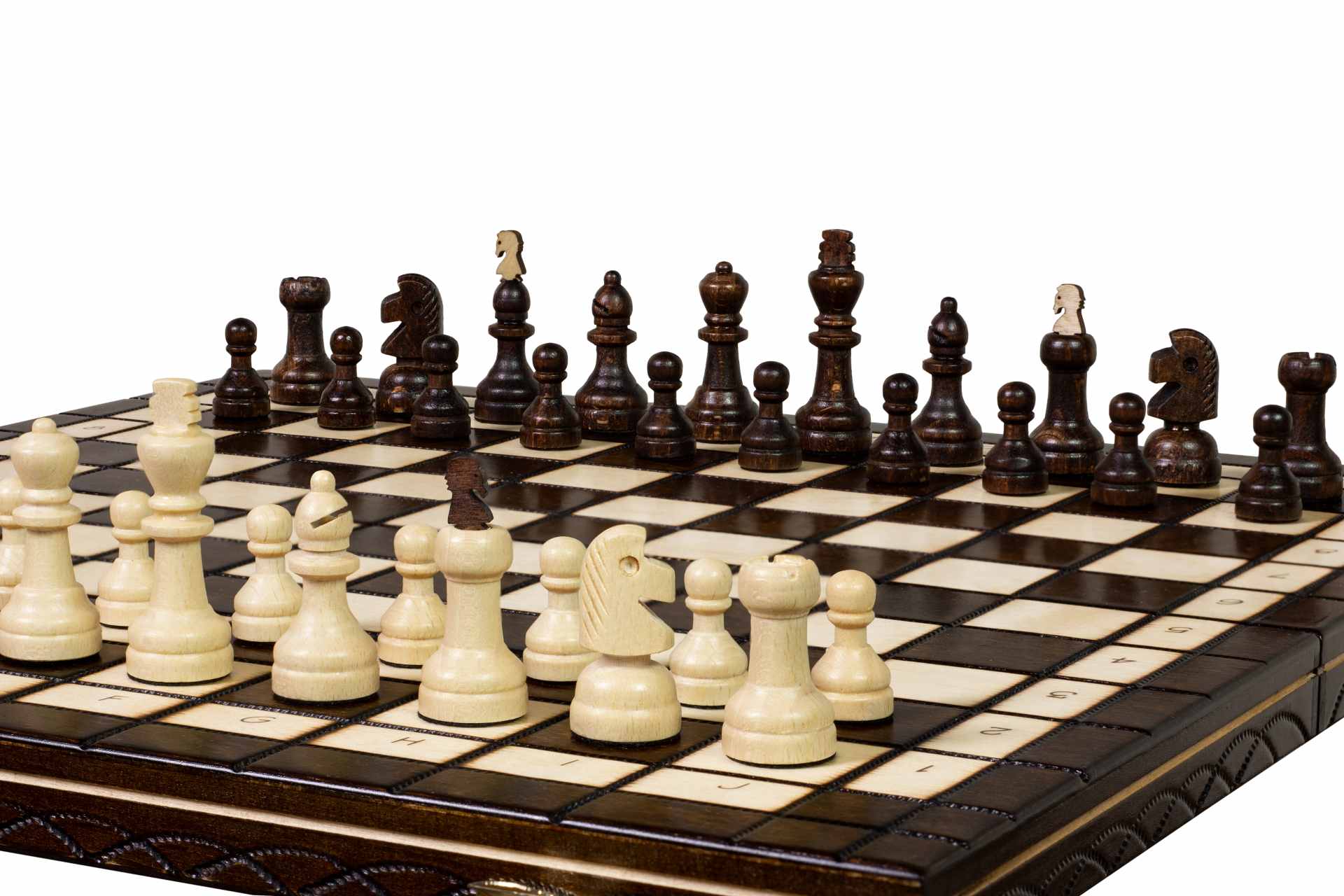 Juego de ajedrez Capablanca – Tablero de 10x10 con Arzobispo y Canciller