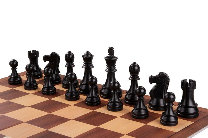 Juego de ajedrez DGT Starter gris con piezas contrapesadas de 8,5 cm de rey