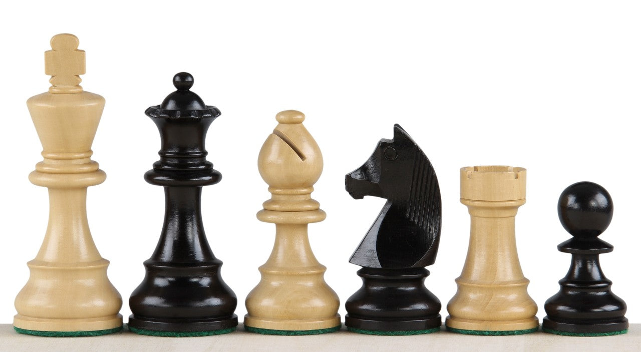 Juego de ajedrez de torneo artesanal n.° 5 – Caballo alemán