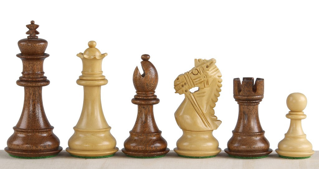 Piezas de ajedrez King's Bridal de 3,75" – Acacia y boj