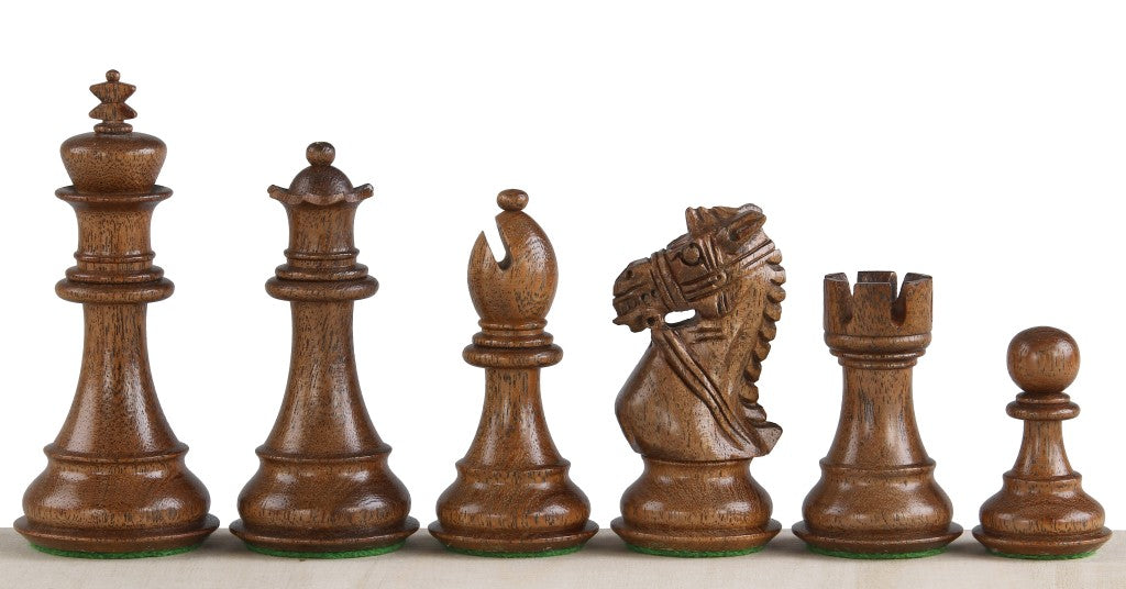 Piezas de ajedrez King's Bridal de 3,75" – Acacia y boj