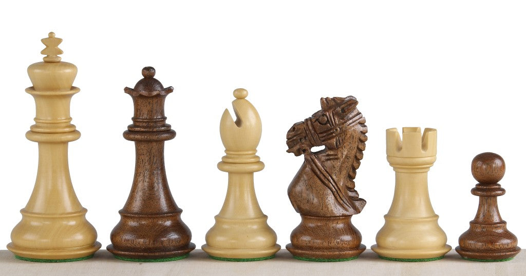 Piezas de ajedrez King's Bridal de 3,75" – Acacia y boj