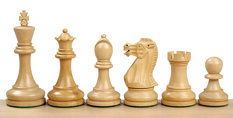 Piezas de ajedrez ejecutivas ebonizadas – Rey de 4″