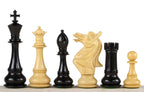 Piezas de ajedrez de ébano de Napoleón – 6″ (152 mm)