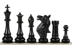 Piezas de ajedrez de ébano de Napoleón – 6″ (152 mm)