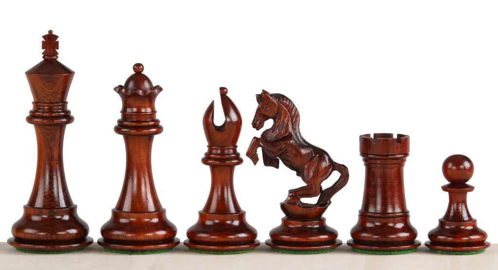 Piezas de ajedrez de 4″ de Alexander Padauk