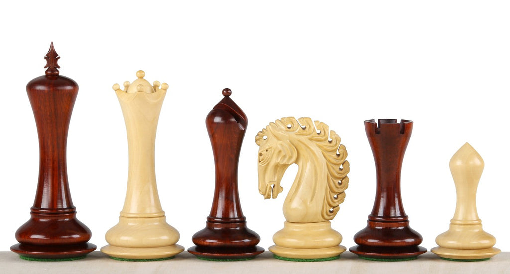 Piezas de ajedrez Empire Redwood de 4,25 pulgadas