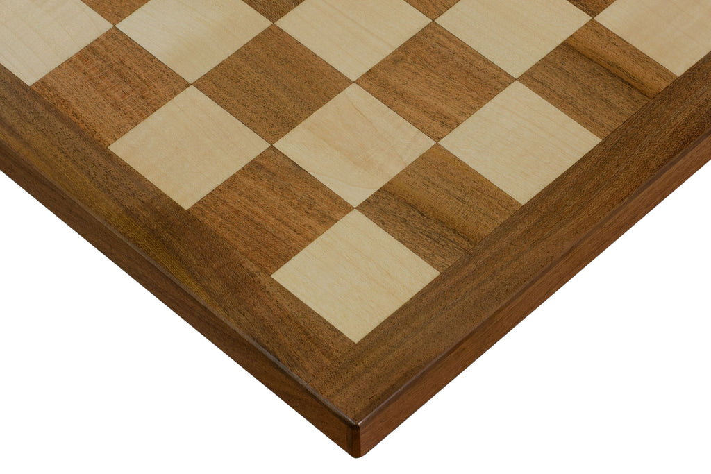 Tablero de ajedrez plegable estilo ébano con notación – Tamaño de torneo de 21,25″