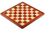 Tablero de ajedrez macizo de secuoya y haya de 22,8″ (sin anotaciones)
