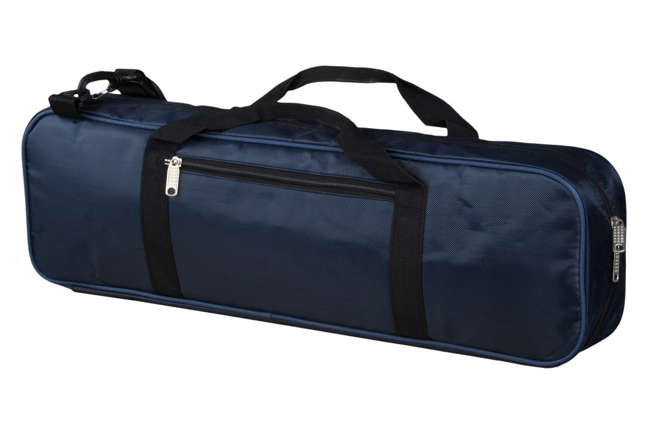 Bolsa de ajedrez azul marino para tablero, piezas y reloj – 61 x 23 cm