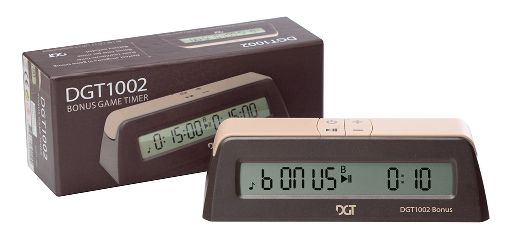 Reloj de ajedrez de bonificación DGT 1002