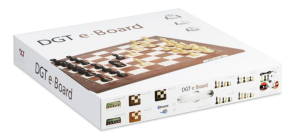 Pizarra electrónica USB DGT – Palisandro y Arce (Solo Pizarra)