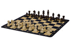 Tablero de ajedrez enrollable de torneo de 20″ – Estilo arce y ébano
