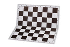 Tablero de ajedrez plegable de plástico para torneos (blanco/negro) de 20″ con anotación