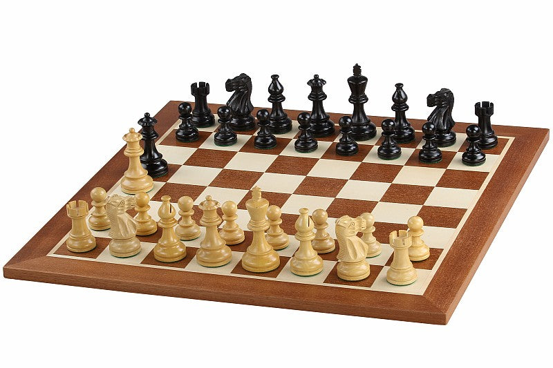 Juego de ajedrez de torneo n.º 5 – Stauton ebonizado