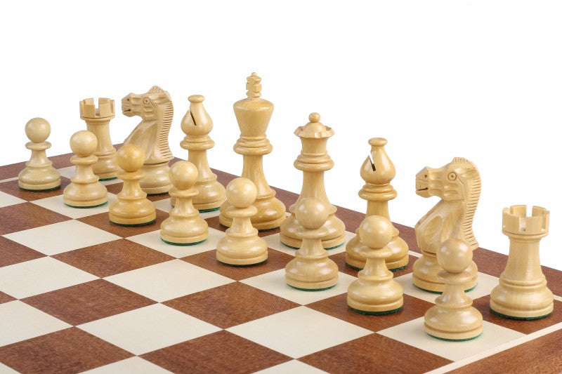 Juego de ajedrez de torneo n.º 5 – Stauton ebonizado