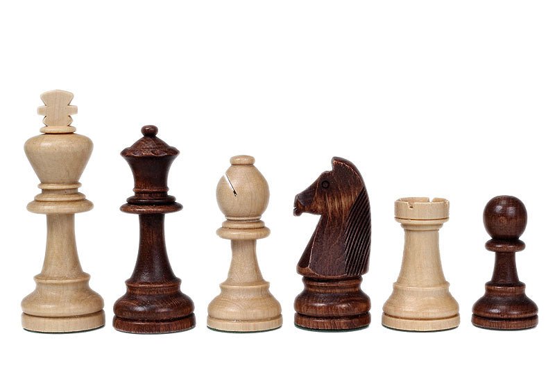 Piezas de ajedrez Staunton n.° 7 – Madera de carpe (Rey de 10 cm)
