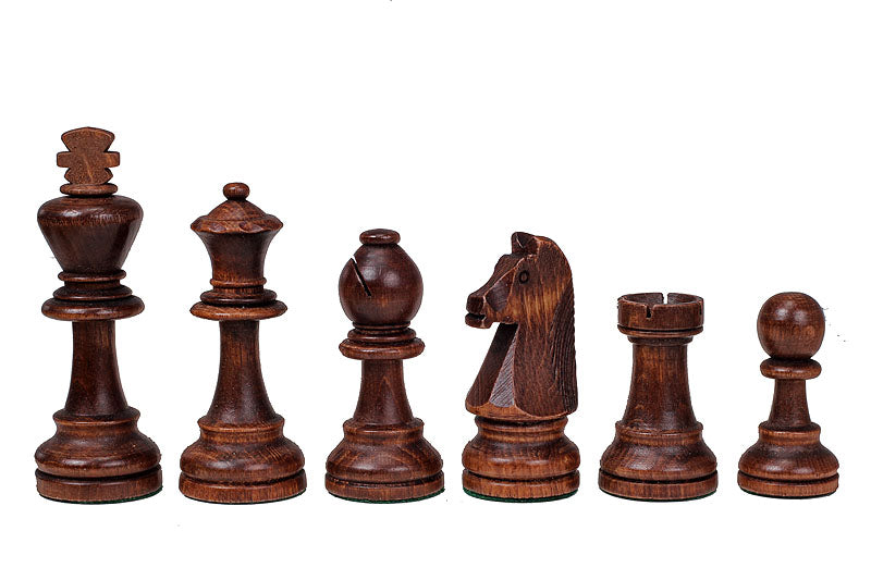 Piezas de ajedrez Staunton n.° 7 – Madera de carpe (Rey de 10 cm)