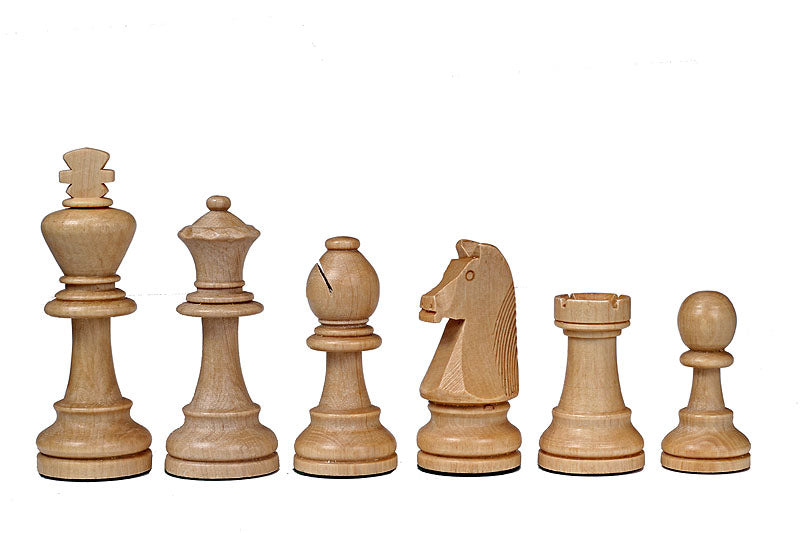 Piezas de ajedrez Staunton n.° 7 – Madera de carpe (Rey de 10 cm)